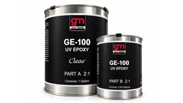 Epoxy Floor Coating GE-100 Clear. 100% Solids