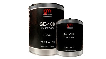 Epoxy Floor Coating GE-100 Clear. 100% Solids