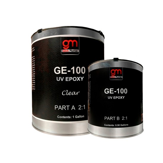 Epoxy Floor Coating GE-100 Clear. 100% Solids