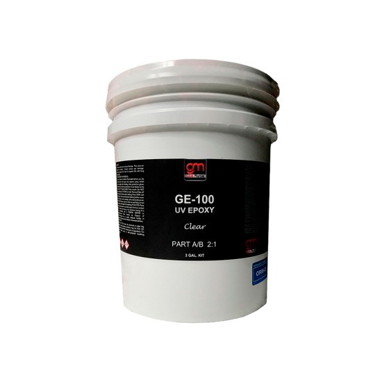 Epoxy Floor Coating GE-100 Clear. 100% Solids