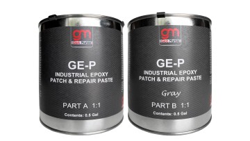 GE-P Universal Epoxy Patching Paste – 1 Gallon Kit for Concrete & Masonry Repair