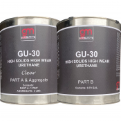 High Wear Polyurethane Sealer With Aggregate - GU-30. Semi-Gloss High Wear Polyurethane Sealer With Aggregate - GU-30. Semi-Gloss