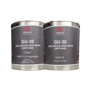 High Wear Polyurethane Sealer With Aggregate - GU-30. Semi-Gloss