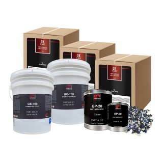 Epoxy Flakes Floor Kit 500 sq. ft.