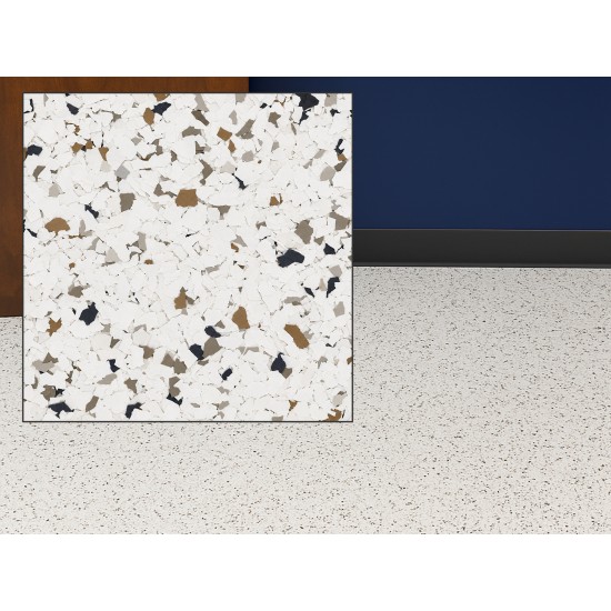 GlobMarble 1/4" Epoxy Floor Flakes. 40 lb