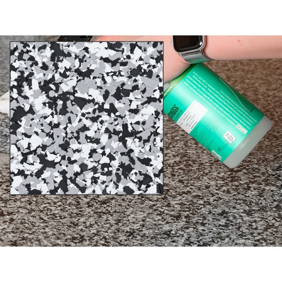 GlobMarble 1/4" Epoxy Floor Flakes. 40 lb