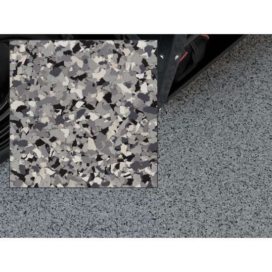 GlobMarble 1/4" Epoxy Floor Flakes. 40 lb