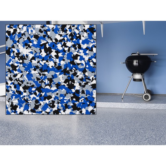 GlobMarble 1/4" Epoxy Floor Flakes. 40 lb
