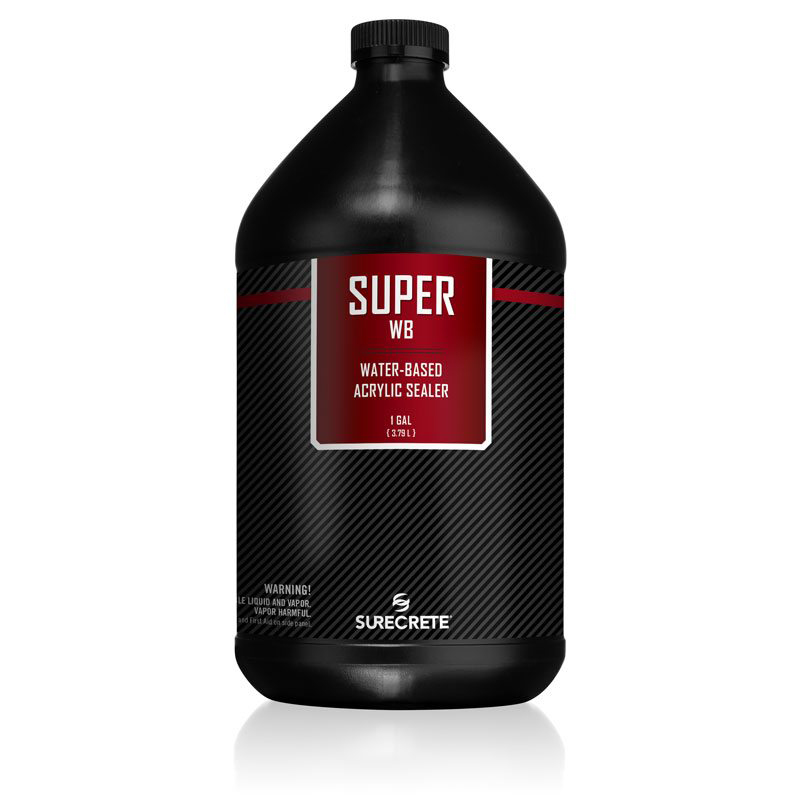 Concrete Coatings SuperSeal 20WB Water-Based Acrylic Sealer - Satin - –  Concrete Exchange