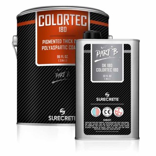 Thick Set Pigmented Polyaspartic Sealer ColorTec 180 (Fast Set)