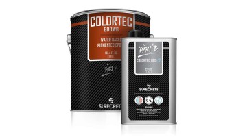 Colored Epoxy Floor Coating. ColorTec 600WB. Water-Based