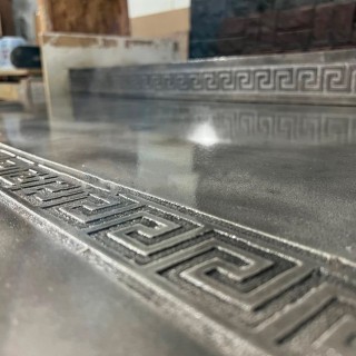 Greek Stencil Pattern 2" x 13" Connectable