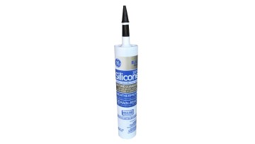 Silicone II Window and Door Sealant Caulk 10.1 oz., Black