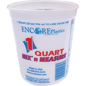 Encore 1 qt Mix and Measure Plus Ratios Container