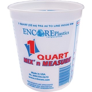 Encore 1 qt Mix and Measure Plus Ratios Container