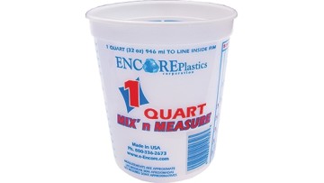 Encore 1 qt Mix and Measure Plus Ratios Container
