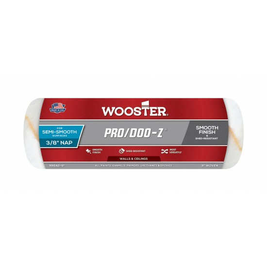Wooster RR642 Pro Doo-Z 3/8" Nap Roller Cover