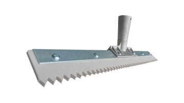 3/8" V-Notch Squeegee for High-Build Systems — 24"