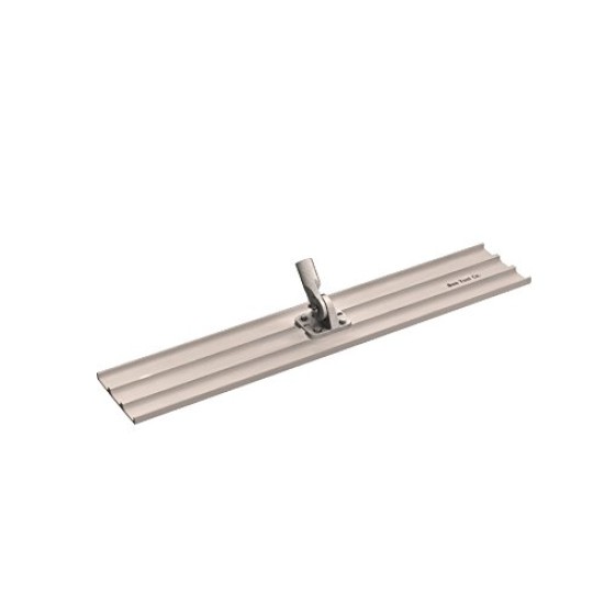 Square End Magnesium Bull Float with Threaded Bracket