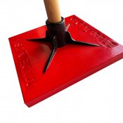 Concrete Stamp Tamper Rubber-Coated, 12 x 12 Concrete Stamp Tamper Rubber-Coated, 12 x 12
