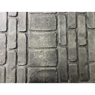 thumbnail image 2 of Concrete Curbing Stamp Roller – Lite Slate Texture – 6 Inch – Made In USA 2 of 4
