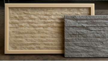 How to cast concrete stone with premixed concrete. GlobMarble stone mold LS 1301