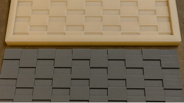 How to make high strength concrete stone. GlobMarble rubber mold MS 861