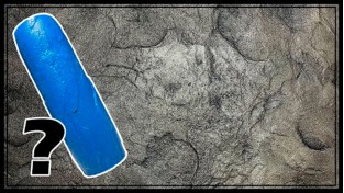 Stamped Concrete Roller Demo. Slate Roller RL 111903