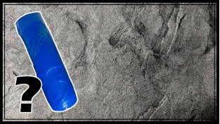 Stamped Concrete Roller Demo. Slate Roller RL 113004