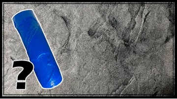 Stamped Concrete Roller Demo. Slate Roller RL 113004
