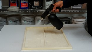 How to apply water based release agent. GlobMarble water based G-1 release agent