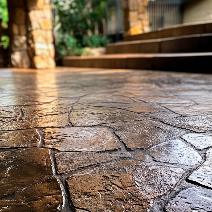 The Simplest Way to Stamp Concrete