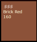 160 Brick Red
