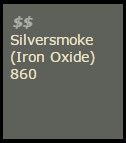 860 Silversmoke (Iron Oxide)