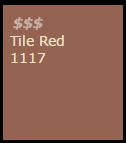 1117 Tile Red