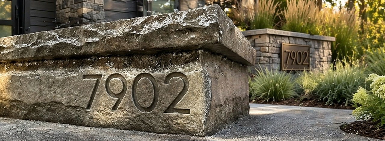 Custom Concrete Step Liners example
